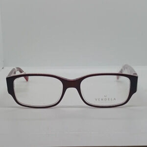 NWT WOMEN'S VENDELA EYEGLASS FRAMES 1001 CHERRY